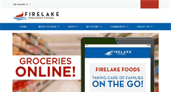 Desktop Screenshot of firelakefoods.com